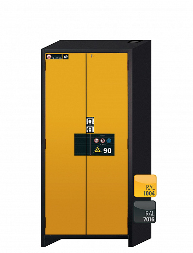 Шкафы для хранения ЛВЖ, 90 мин, ширина 59 – 119 см, распашные двери с системами AGT и TSA  Q-PEGASUS-90 Фото 5