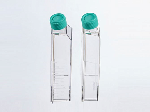 Флаконы культуральные, вентилируемая крышка, обработанная поверхность (ТС), полистирол, стерильные