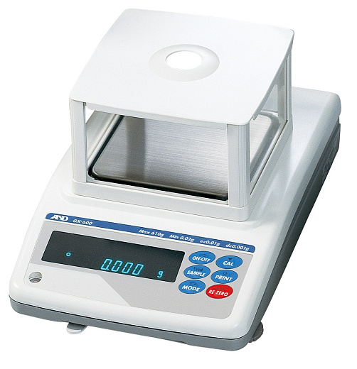 Весы прецизионные, 1100 г/0,001 г, внутренняя калибровка, GX-1000, A&D