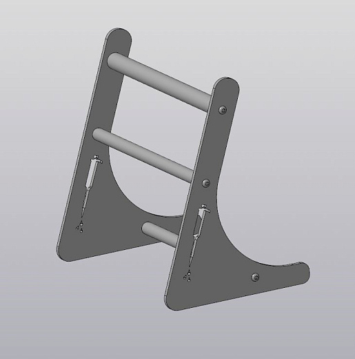 Штатив линейный для одноканальных и многоканальных пипеток, 4 места, Sovtech (Совтех)