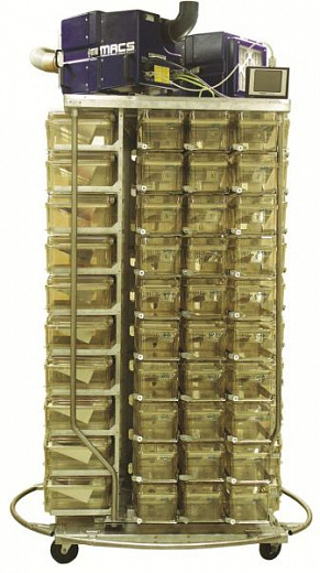 Стеллаж MACS, вращающийся для клеток Flex-Air, 120 клеток