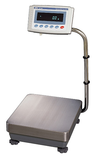 Весы технические, 101 кг/1,0 г, внутренняя калибровка, IP 65, GP-100K, A&D