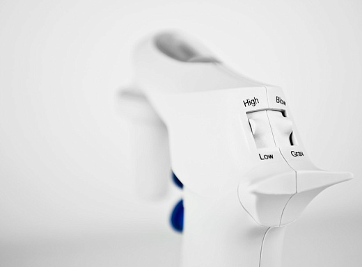 Кнопки для контроля скорости и режима работы дозатора