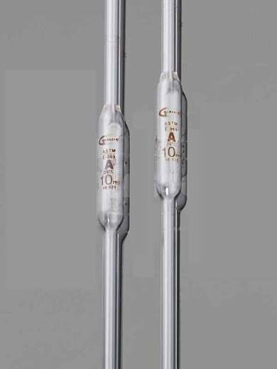 Пипетка волюметрическая, 50 мл, стекло класса A, 5 шт./уп., Glassco