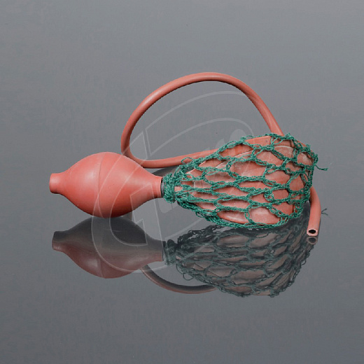 Груша для автоматических бюреток, резиновая, двойная, с сеткой, 4 шт./уп., Glassco