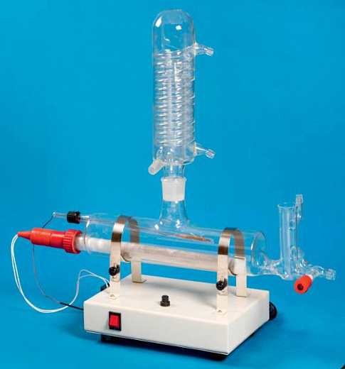 Дистиллятор 4 л/ч, 2 мкСм/см, стекло, без бака, GLWS40SG