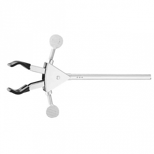 Зажим штативный, круглый захват, двойная регулировка, длина 127 мм, D/d 11 / 0-95 мм, нержавеющая сталь, CLM-MULTI2DSL, Ohaus