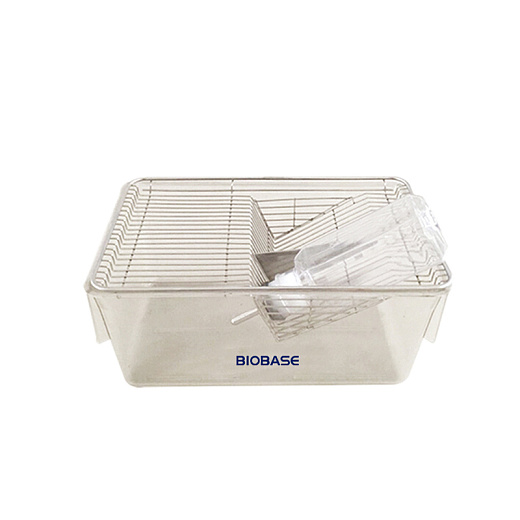 Клетки для животных, полипропилен, 465×300×180 мм, с крышкой и поилкой, 50 шт.