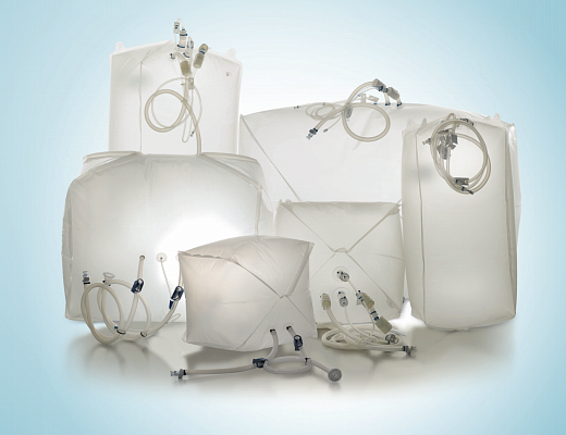 Мешки для сбора, хранения и транспортировки культуральной жидкости 3D Productainer BPCs, 200 литров, материал CX5-14, 5 портов Фото 2