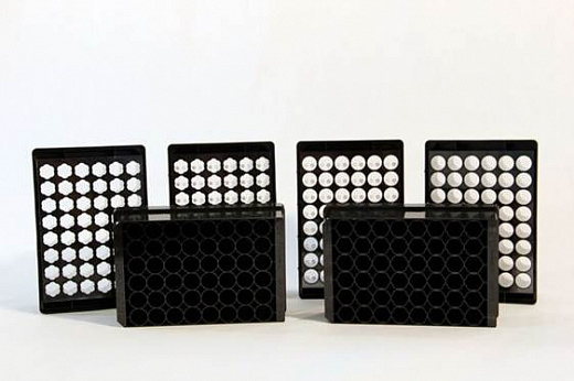 Планшет с круглыми лунками, прозрачное дно, O₂-оптоды, 1 шт. Фото 1