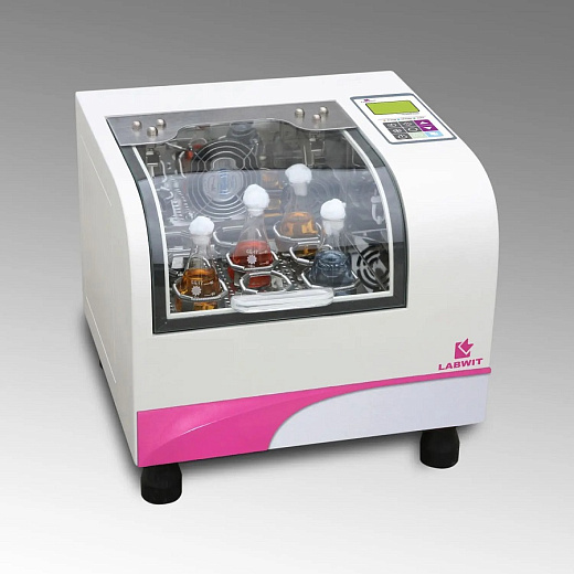 Шейкер-инкубатор, 34 л, ампл. 1-50 мм, 30-600 об/мин, до +60 °С, платформа 280×220 мм, ZWY-103D, Labwit