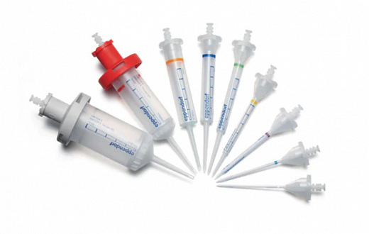 Наконечники для степпера 2,5 мл, зеленый, Combitips advanced, PCR clean Фото 1