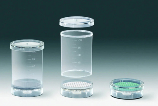 Мониторинговая система Biosart 100 Monitor стерильная, мембрана из нитрата целлюлозы, индивидуальная упаковка, d 47 мм, размер пор 0,2 мкм, 100 мл, 48 шт./уп., Sartorius