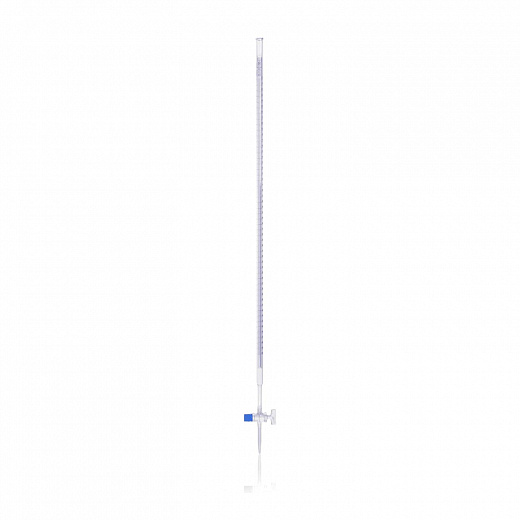 Бюретка 50 мл с одноходовым стеклянным краном